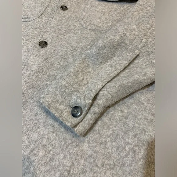 Vintage gray Shacket long sleeve size medium - Picture 4 of 9